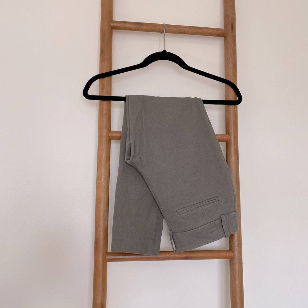 Taupe Crop Pants